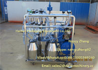 محرك الديزل ومحرك كهربائي آلة البقرة الحلوب مع JETTER صينية الغسل