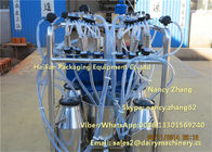 محرك الديزل ومحرك كهربائي آلة البقرة الحلوب مع JETTER صينية الغسل