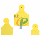 الأصفر الأغنام والماعز العلامات / البلاستيك TPU خنزير الأذن علامة تحديد الثروة الحيوانية